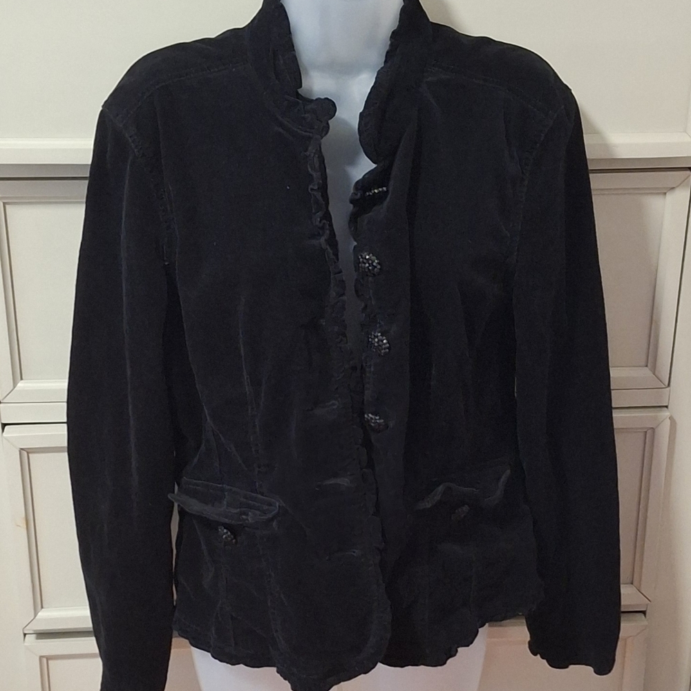 Dressbarn Lightweight Black Jacket